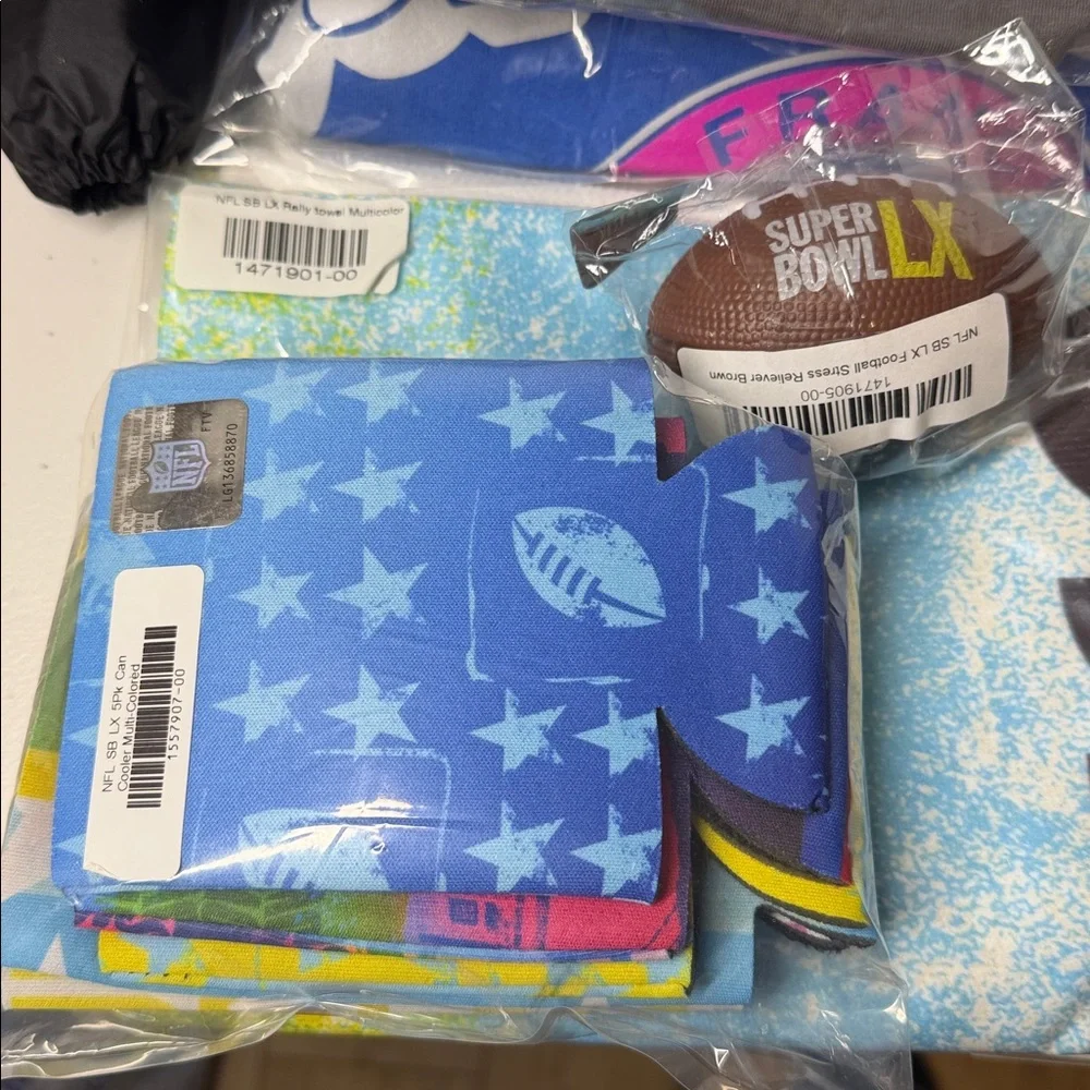 Super Bowl LX San Francisco, CA Client Swag Backpack, loads of goodies! NWT - Picture 7 of 14